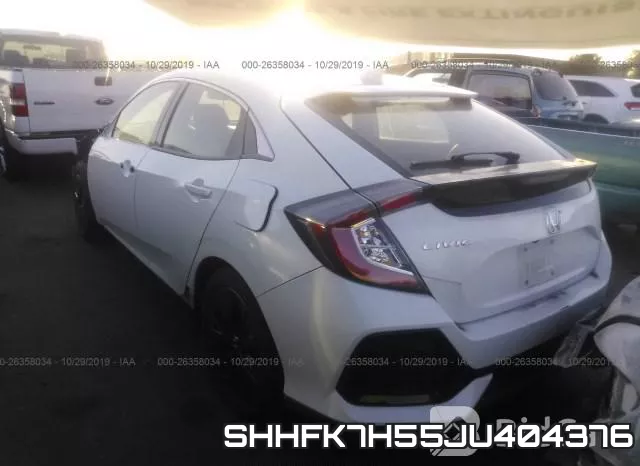SHHFK7H55JU404376 фото 4
