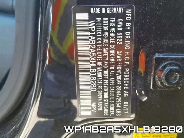 WP1AB2A5XHLB18280 фото 2