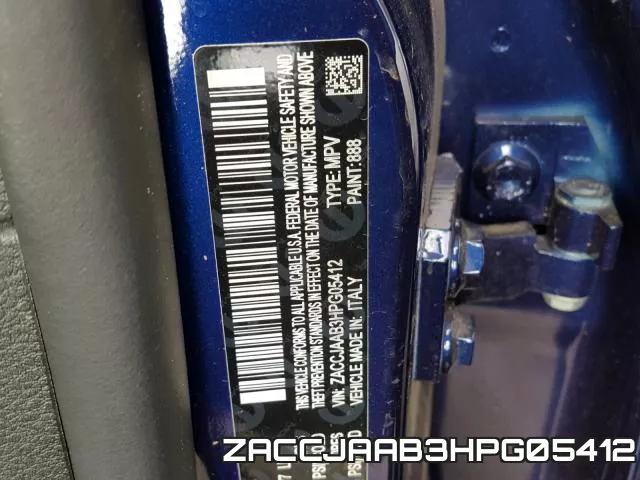 ZACCJAAB3HPG05412 фото 2
