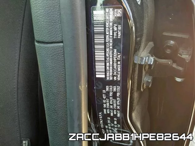 ZACCJABB1HPE82644 фото 2