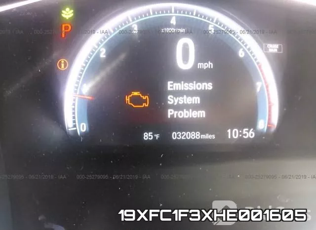 19XFC1F3XHE001605 фото 8