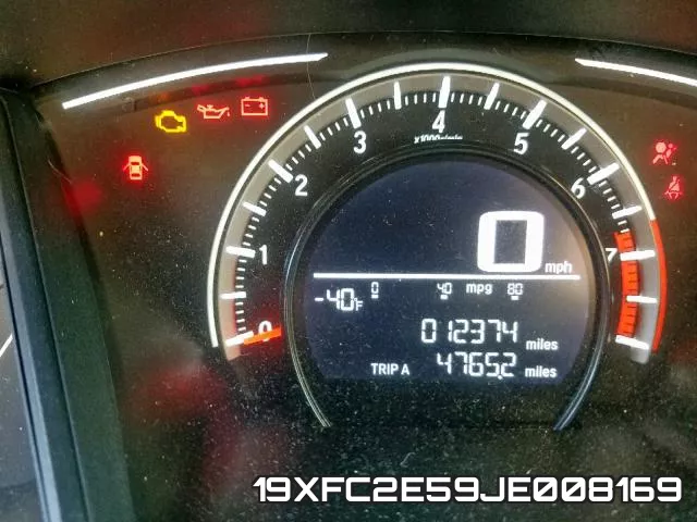 19XFC2E59JE008169 фото 8