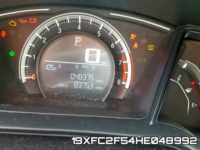 19XFC2F54HE048992 фото 9