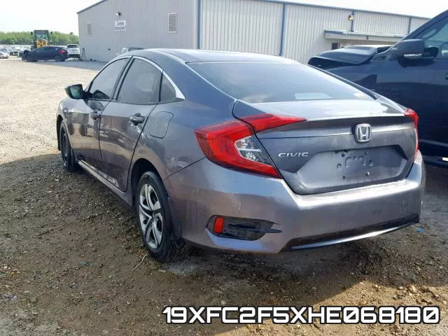 19XFC2F5XHE068180 фото 4