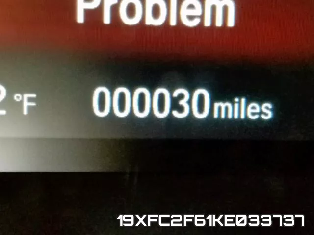 19XFC2F61KE033737 фото 9