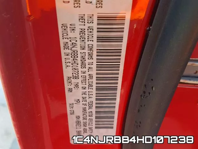 1C4NJRBB4HD107238 фото 2
