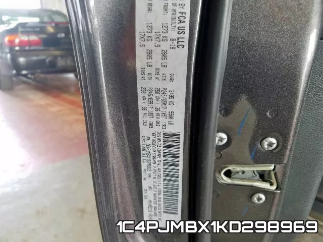 1C4PJMBX1KD298969 фото 2