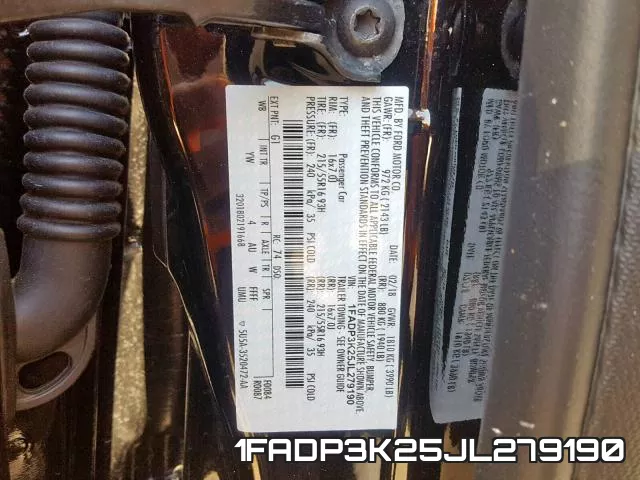 1FADP3K25JL279190 фото 2