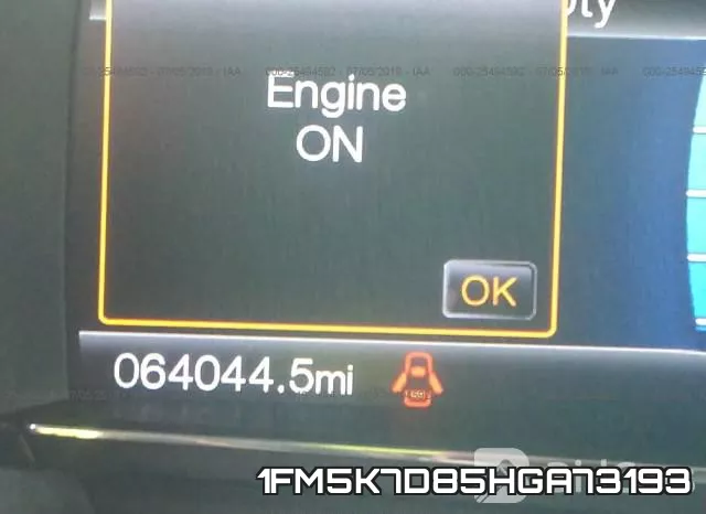 1FM5K7D85HGA73193 фото 8