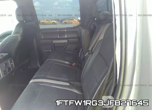 1FTFW1RG3JFB27645 фото 9