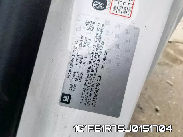 1G1FE1R75J0151704 фото 2