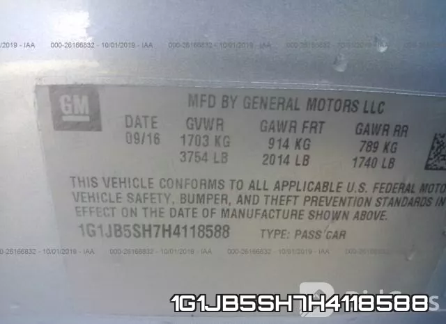 1G1JB5SH7H4118588 фото 10