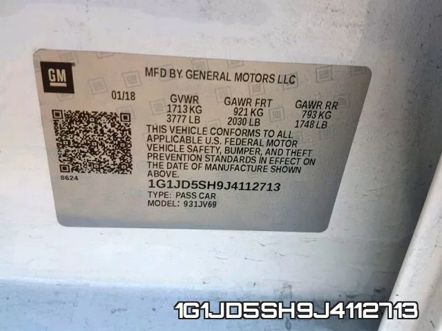 1G1JD5SH9J4112713 фото 2