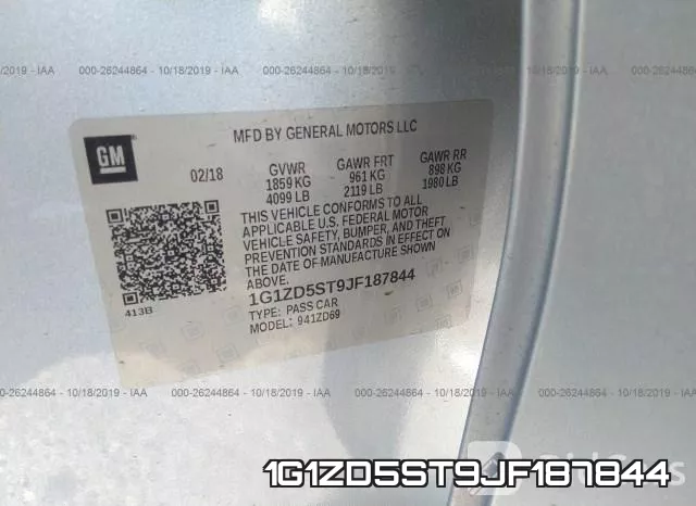 1G1ZD5ST9JF187844 фото 10