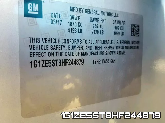 1G1ZE5ST8HF244879 фото 2