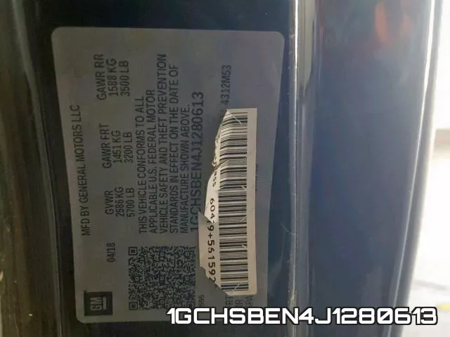1GCHSBEN4J1280613 фото 2