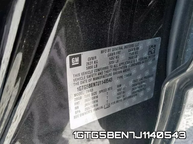 1GTG5BEN7J1140543 фото 2