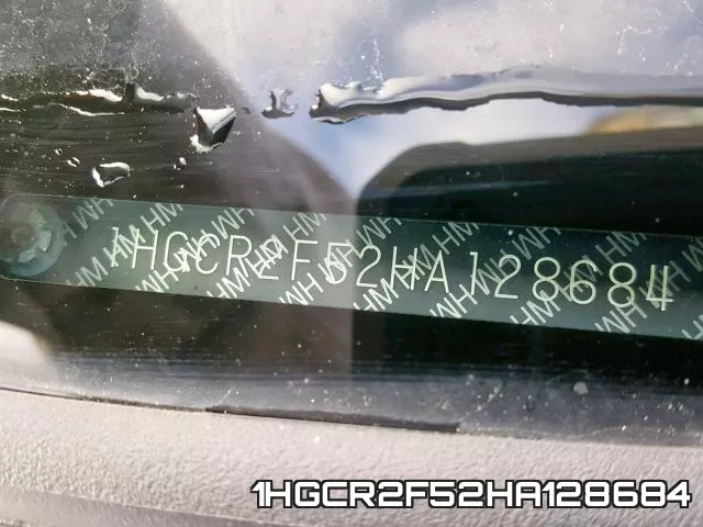 1HGCR2F52HA128684 фото 2