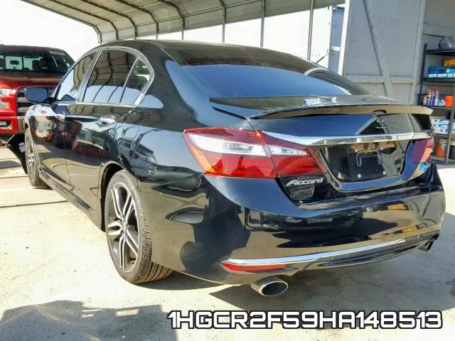 1HGCR2F59HA148513 фото 4