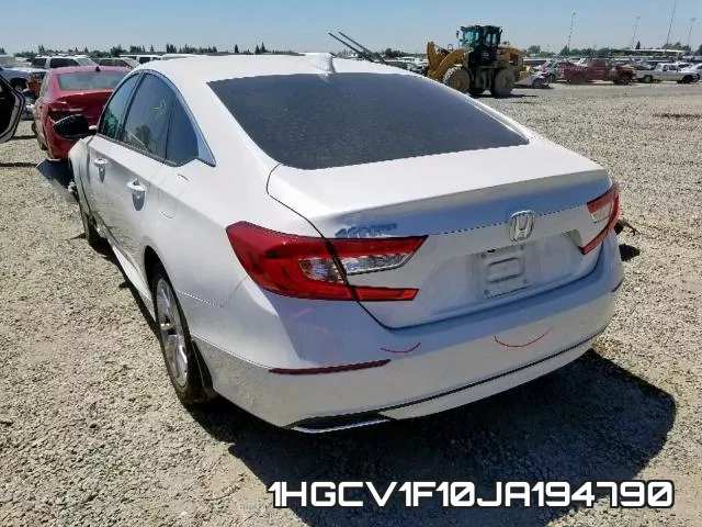 1HGCV1F10JA194790 фото 3