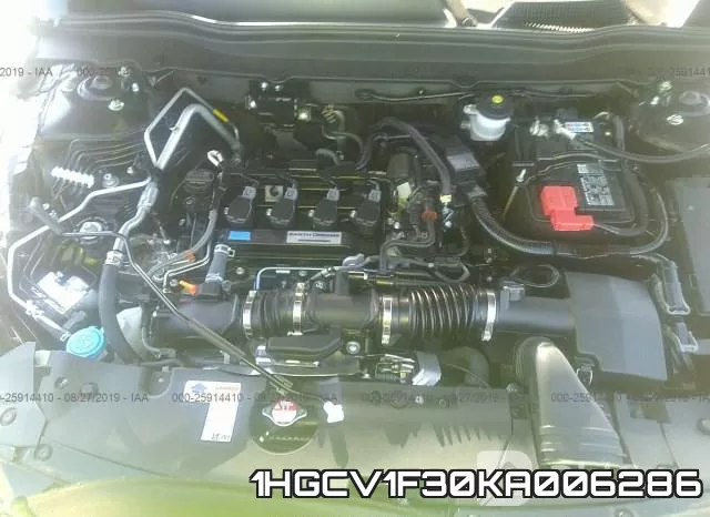 1HGCV1F30KA006286 фото 2