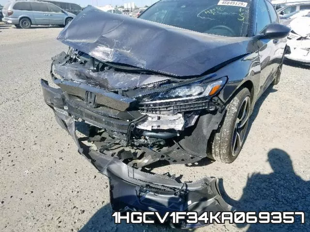 1HGCV1F34KA069357 фото 10