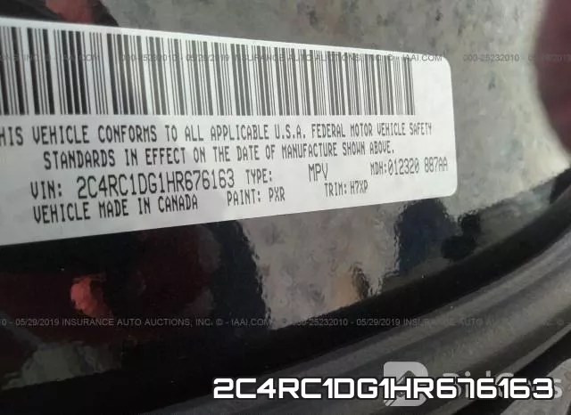 2C4RC1DG1HR676163 фото 10