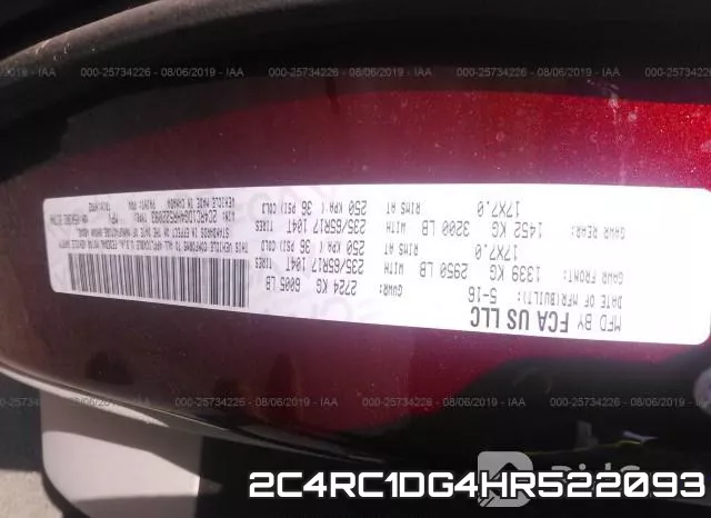 2C4RC1DG4HR522093 фото 10