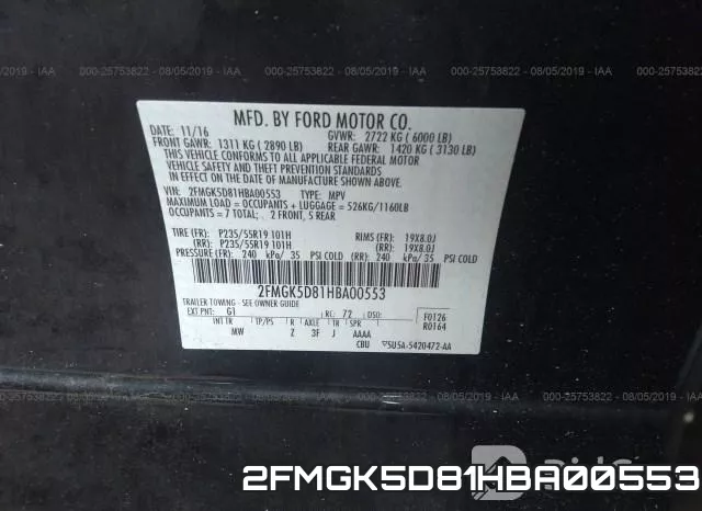 2FMGK5D81HBA00553 фото 10