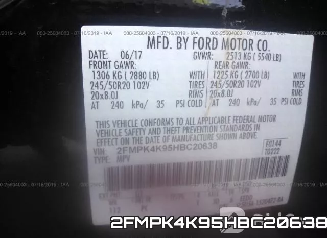 2FMPK4K95HBC20638 фото 10