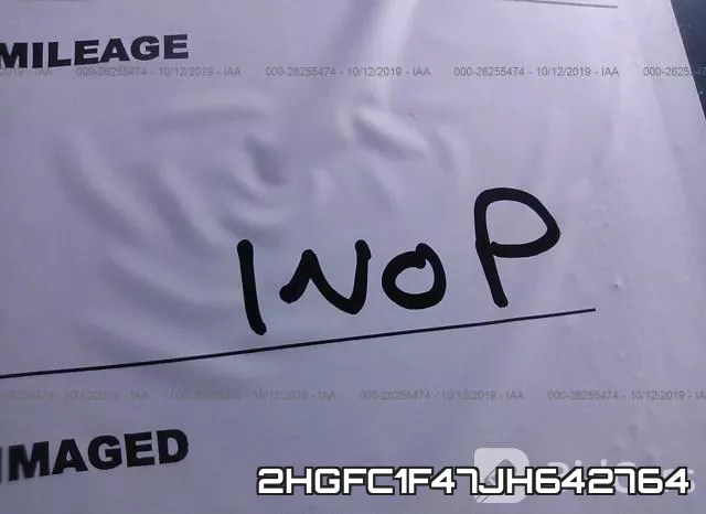 2HGFC1F47JH642764 фото 8