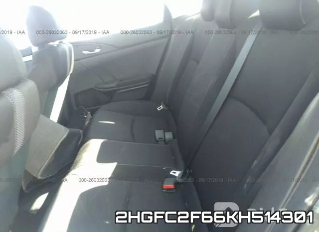 2HGFC2F66KH514301 фото 9