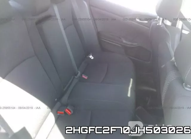 2HGFC2F70JH503026 фото 9