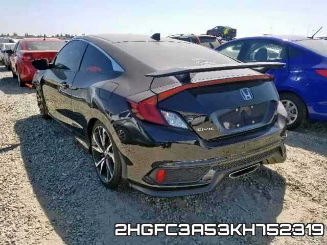 2HGFC3A53KH752319 фото 4