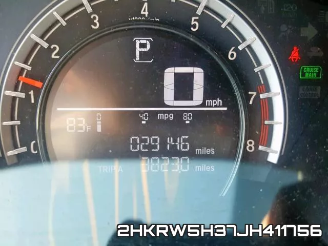 2HKRW5H37JH411756 фото 9