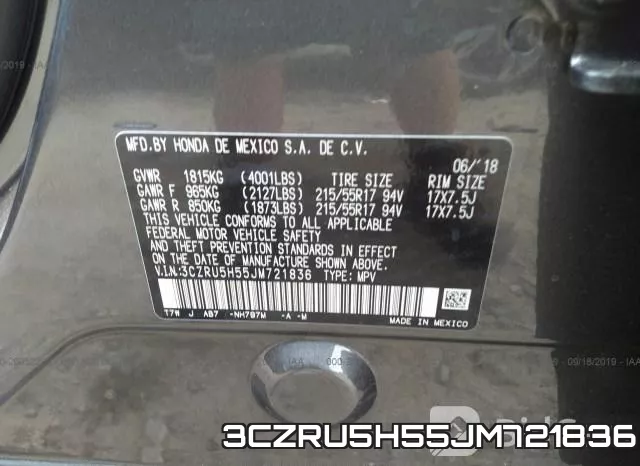 3CZRU5H55JM721836 фото 10