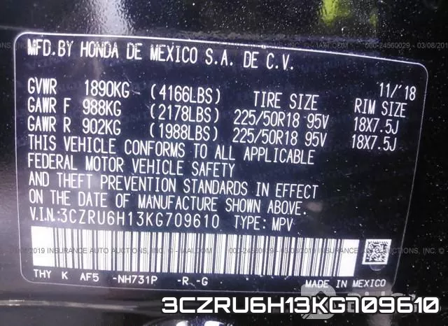 3CZRU6H13KG709610 фото 10