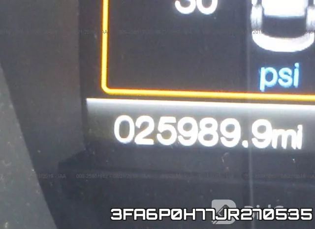 3FA6P0H77JR270535 фото 8