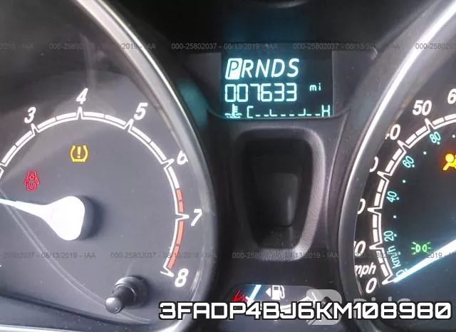 3FADP4BJ6KM108980 фото 8