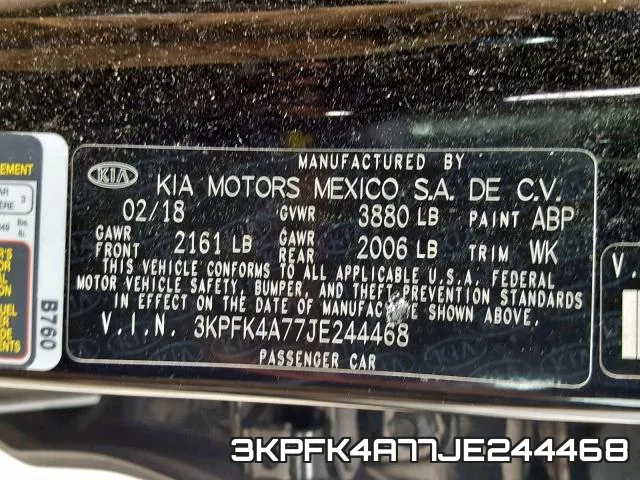 3KPFK4A77JE244468 фото 2