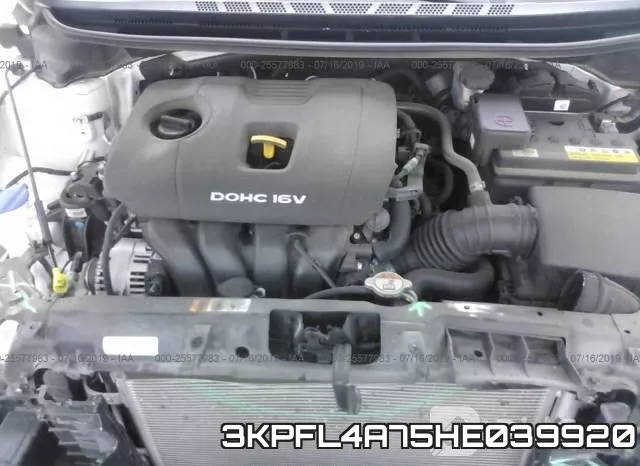 3KPFL4A75HE039920 фото 2
