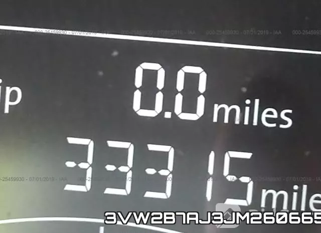 3VW2B7AJ3JM260665 фото 8