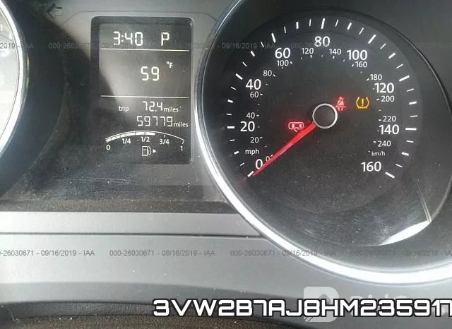 3VW2B7AJ8HM235917 фото 8