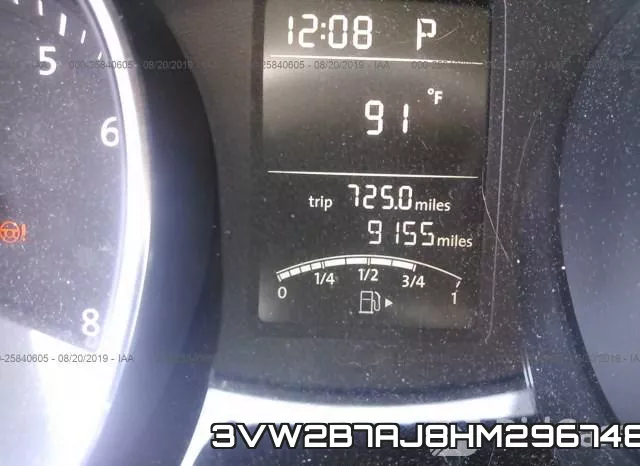 3VW2B7AJ8HM296748 фото 8