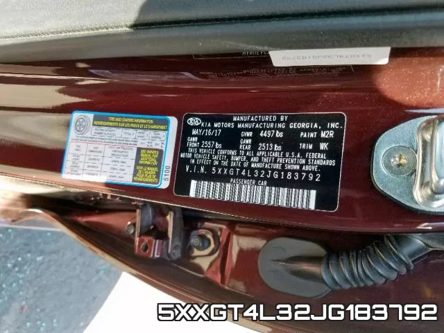 5XXGT4L32JG183792 фото 2