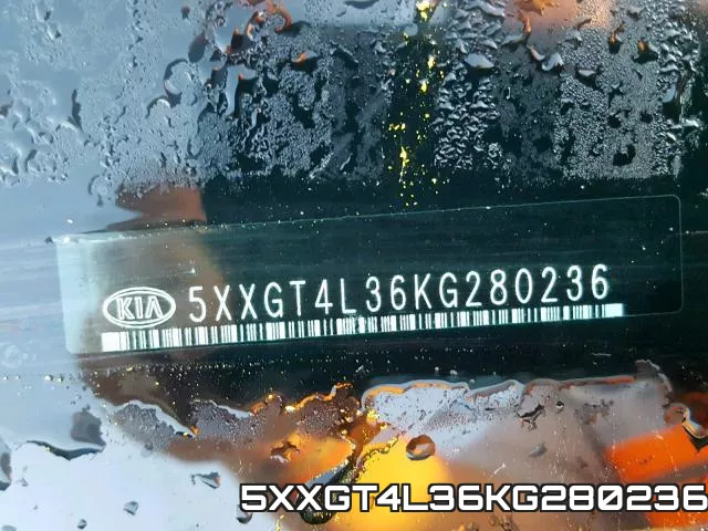 5XXGT4L36KG280236 фото 2