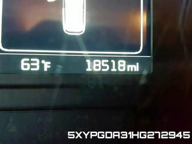 5XYPGDA31HG272945 фото 9