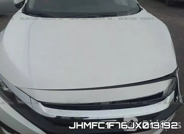 JHMFC1F76JX013192 фото 2