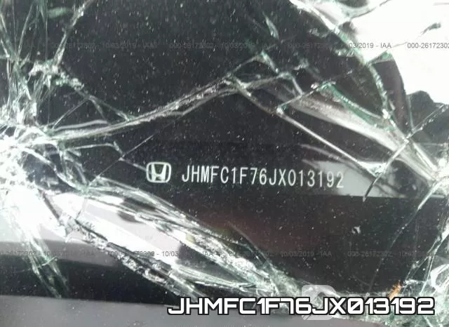 JHMFC1F76JX013192 фото 10