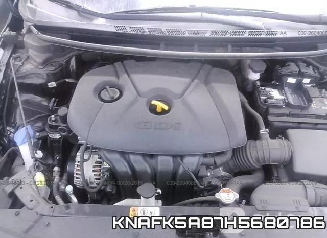 KNAFK5A87H5680786 фото 2